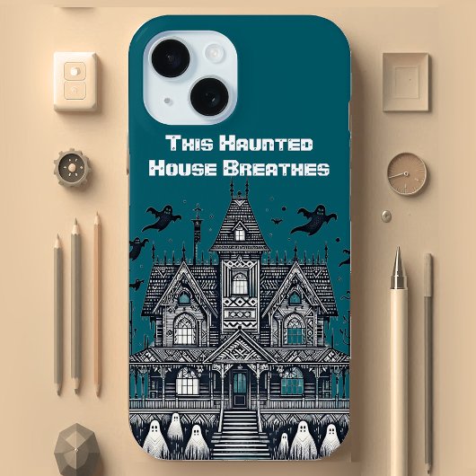 Dieses Spuk Haus atmet Spooky Vibes Geister Case-Mate iPhone Hülle
