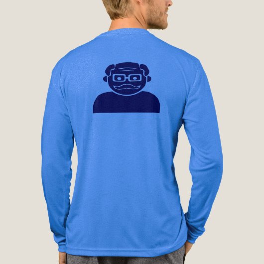 Dieses T-Shirt für Männer Tri-Blend Shirt (Rückseite)