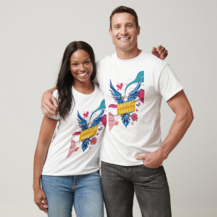 "Dieses T-Shirt "Shared Smile" kombiniert weiche S