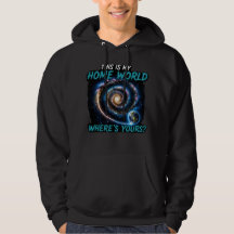 Dieses T-Shirt zeigt meine Heimatwelt Sci Fi Galax