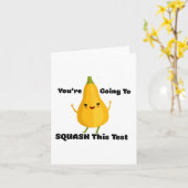 Dieses Test-Veggie-Lehrer-Testing wird beendet Karte (Gelbe Blume)