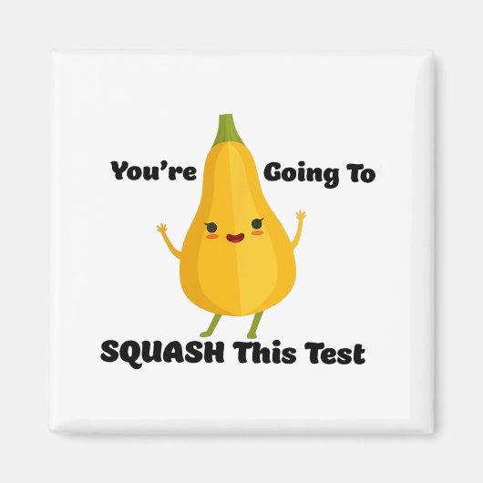 Dieses Test-Veggie-Lehrer-Testing wird beendet Magnet (Vorne)