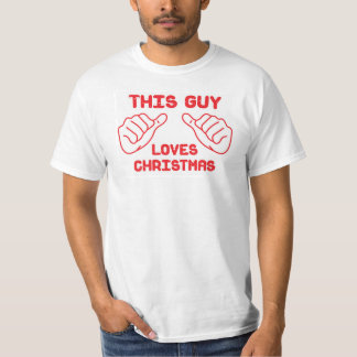 Dieses Typ-Lieben Weihnachten T-Shirt