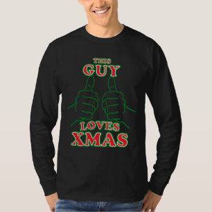 Dieses Typ-Lieben Weihnachten T-Shirt