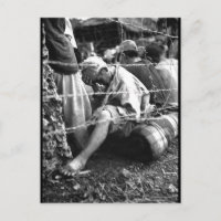 Dieses untröstliche Bild des japanischen Gefangene