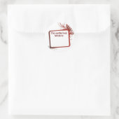 Dieses Vampirbuch gehört Runder Aufkleber (Tasche)