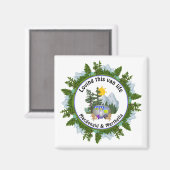 DIESES VAN LIFE Personalisiertes CARAVAN-Camping L Magnet (Vorderseite/Rückseite)