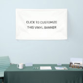DIESES VINYL-Banner ZURÜCKSTELLEN Banner (Messeveranstaltung)