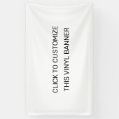 DIESES VINYL-Banner ZURÜCKSTELLEN Banner (Vertikal)