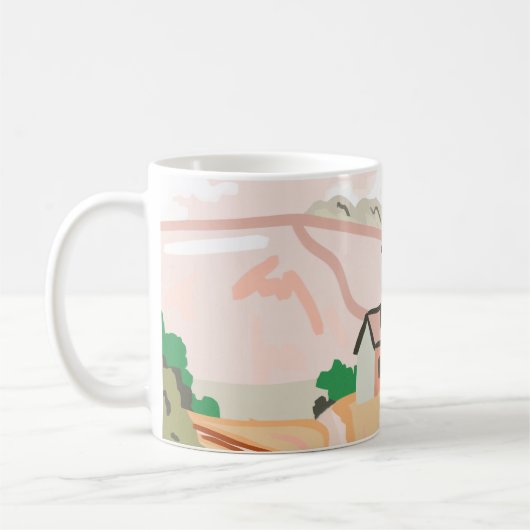 Dieses warme, Friedliche Gefühl Kaffeetasse (Links)