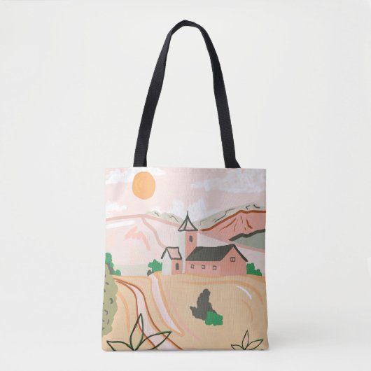 Dieses warme, Friedliche Gefühl Tasche (Vorderseite)