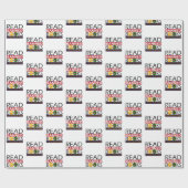 Dieses Weihnachten Bücher lesen verboten Geschenkpapier (Flach)