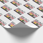 Dieses Weihnachten Bücher lesen verboten Geschenkpapier (Ecke)