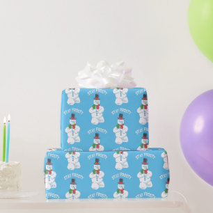 Dieses Weihnachten ist kalt Geschenkpapier