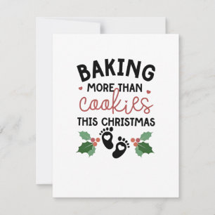 Dieses Weihnachten wird mehr als Kekse gebacken Sc Einladung