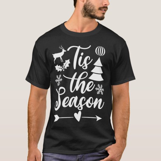 Dieses Weihnachtsfest in der Saison T-Shirt (Vorderseite)