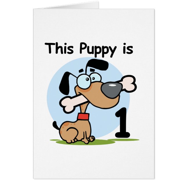 Dieses Welpe 1. Geburtstag T Shirts und Geschenke (Vorne)