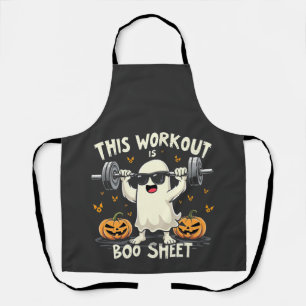 Dieses Workout ist eine boo-Sheet-verschleierte Ha Schürze