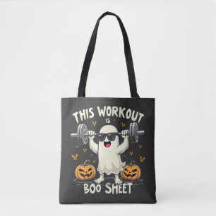 Dieses Workout ist eine boo-Sheet-verschleierte Ha Tasche