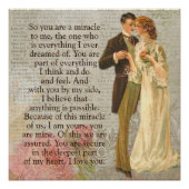 Dieses Wunder von uns - Kunstposter-Romantik Poster (Vorderseite)