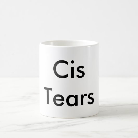 Diesseits Riss-Tasse Kaffeetasse (Mittel)