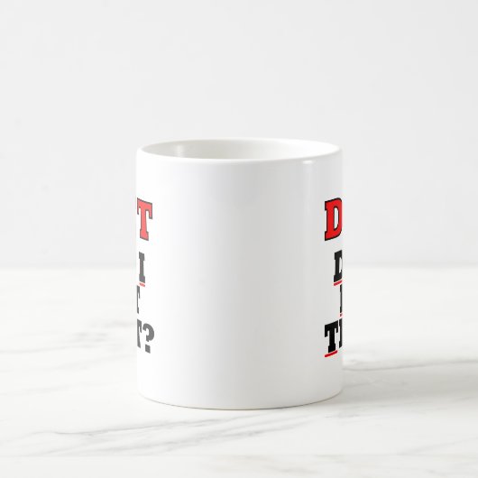 DIET Funny Mug Kaffeetasse (Mittel)