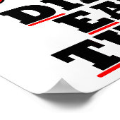 DIET Funny Poster (Ecke)