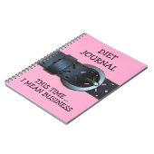 Diet Journal, dieses Mal Gemeine Business Belt Ima Notizblock (Linke Seite)