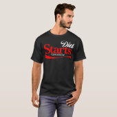 Diet Starts Tomorrow Keto Paleo Vegan Funny Parod T-Shirt