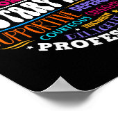 Dietary Aide Life Appreciation Healthcare Workers Poster (Ecke)