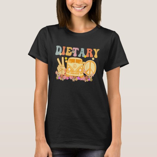 Dietary Week Groovy Appreciation Day For Women T-Shirt (Vorderseite)
