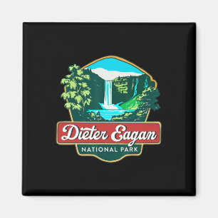 Dieter Eagan Nationalpark Wandern Camping Wildtier Magnet