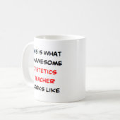dietetics teacher, awesome kaffeetasse (Vorderseite Links)