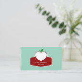 Dietician Weight Management Business Cards Visitenkarte (Stehend Vorderseite)
