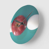 Dieting Time Runde Wanduhr (Winkel)