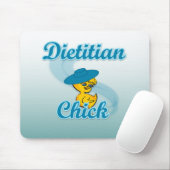 Dietitian Chick #3 Mousepad (Mit Mouse)