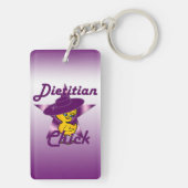 Dietitian Chick #9 Schlüsselanhänger (Rückseite)
