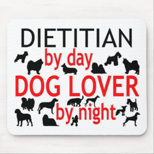 Dietitian Dog Lover Mousepad
