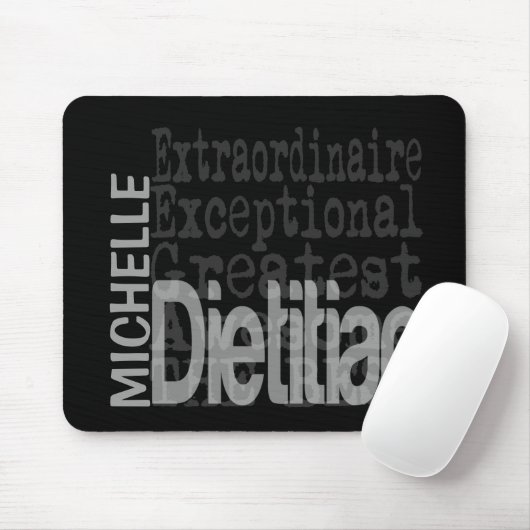 Dietitian Extraordinaire CUSTOM Mousepad (Mit Mouse)