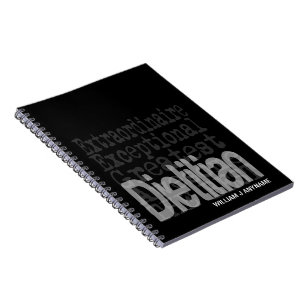 Dietitian Extraordinaire CUSTOM Notizblock