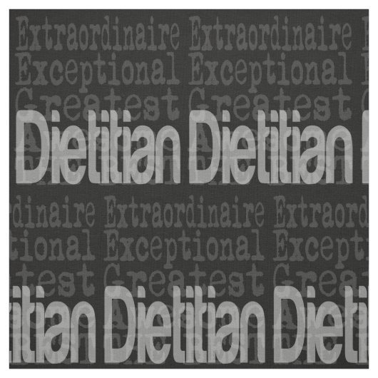 Dietitian Extraordinaire Stoff (Muster)