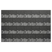 Dietitian Extraordinaire Stoff (Fat Quarter (45,7 x 55,9 cm))