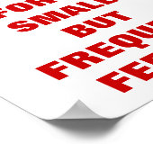 Dietitian ist für ein kleines, aber häufiges Füttr Poster (Ecke)