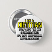 Dietitian... Superior Intelligence Button (Vorne & Hinten)
