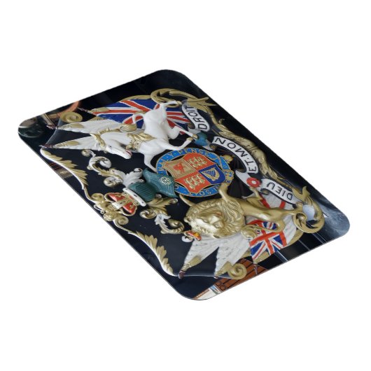 Dieu Et.Mon Droit 3"x4 Magnet (Rechte Seite)