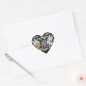 Dieu Et.Mon Droit Heart Sticker (Umschlag)