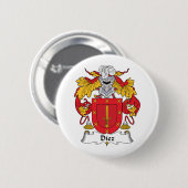 Diez-Familienwappen Button (Vorne & Hinten)