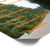 Diez Mandamientos - Camino Celestial Poster (Ecke)