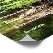 Diez Mandamientos - Ciprés en el Pantano Poster (Ecke)