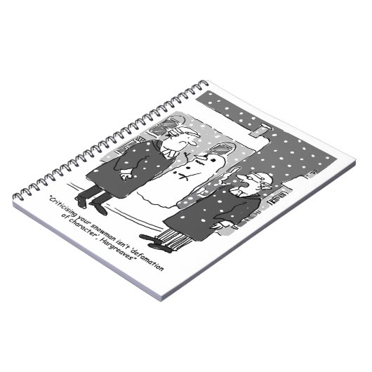 Diffamierung von Charakteranwälten Notizblock (Linke Seite)